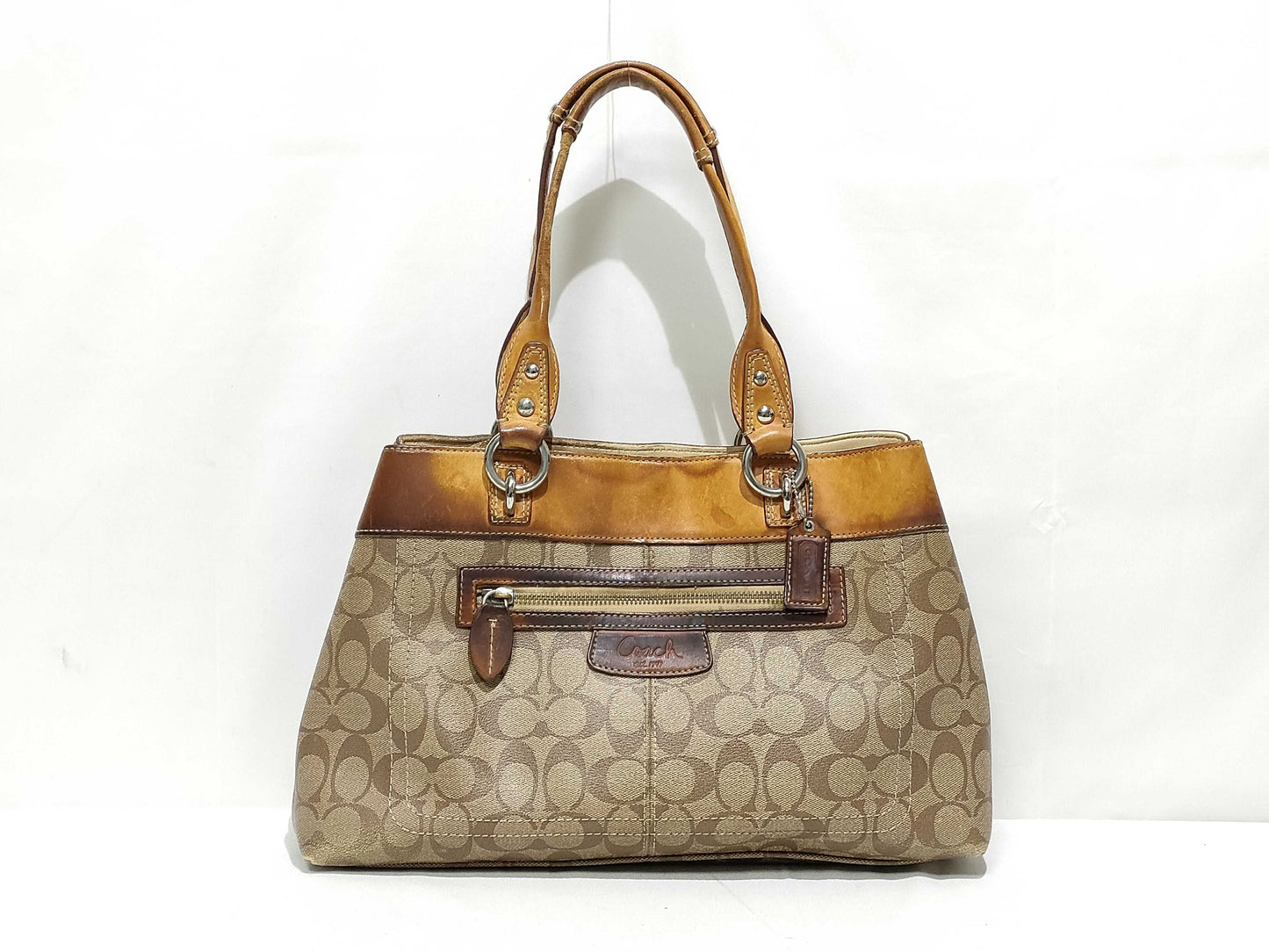 COACH Signature Coach Tote Bag