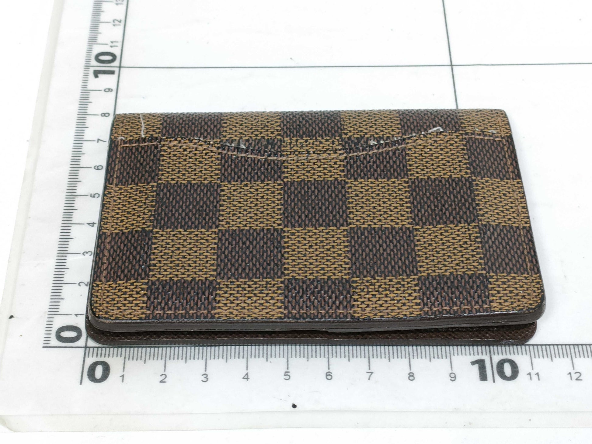 LOUIS VUITTON Damier LV Card Case, Pass Case, Business Card Case