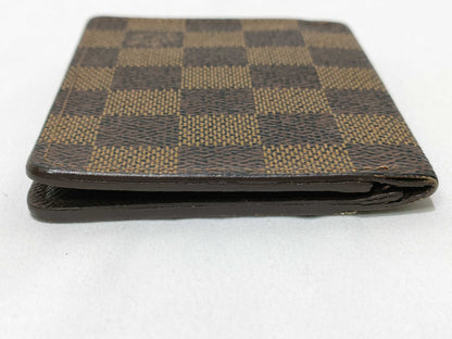 LOUIS VUITTON Damier LV Card Case, Pass Case, Business Card Case