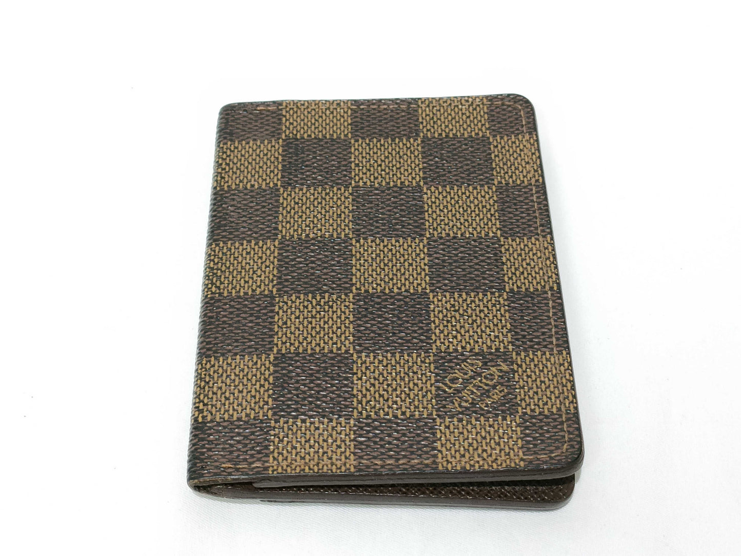 LOUIS VUITTON Damier LV Card Case, Pass Case, Business Card Case