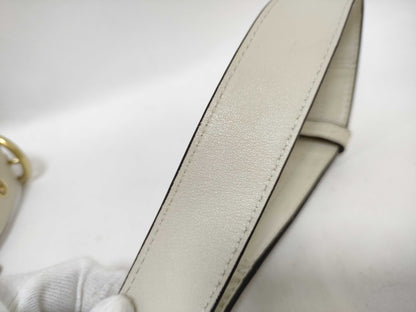 COACH Signature Coach Bag White Shoulder Bag