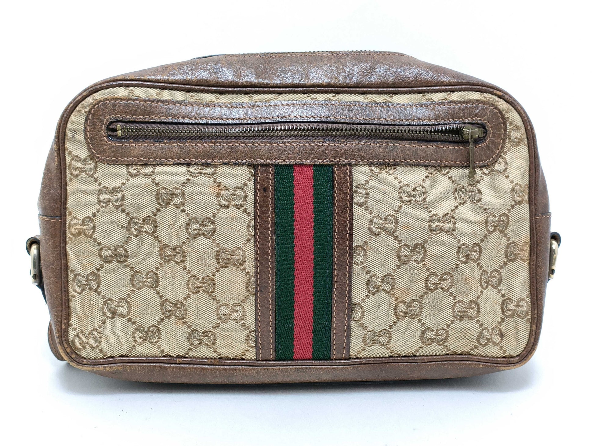 GUCCI GG Canvas Gucci Shoulder Bag