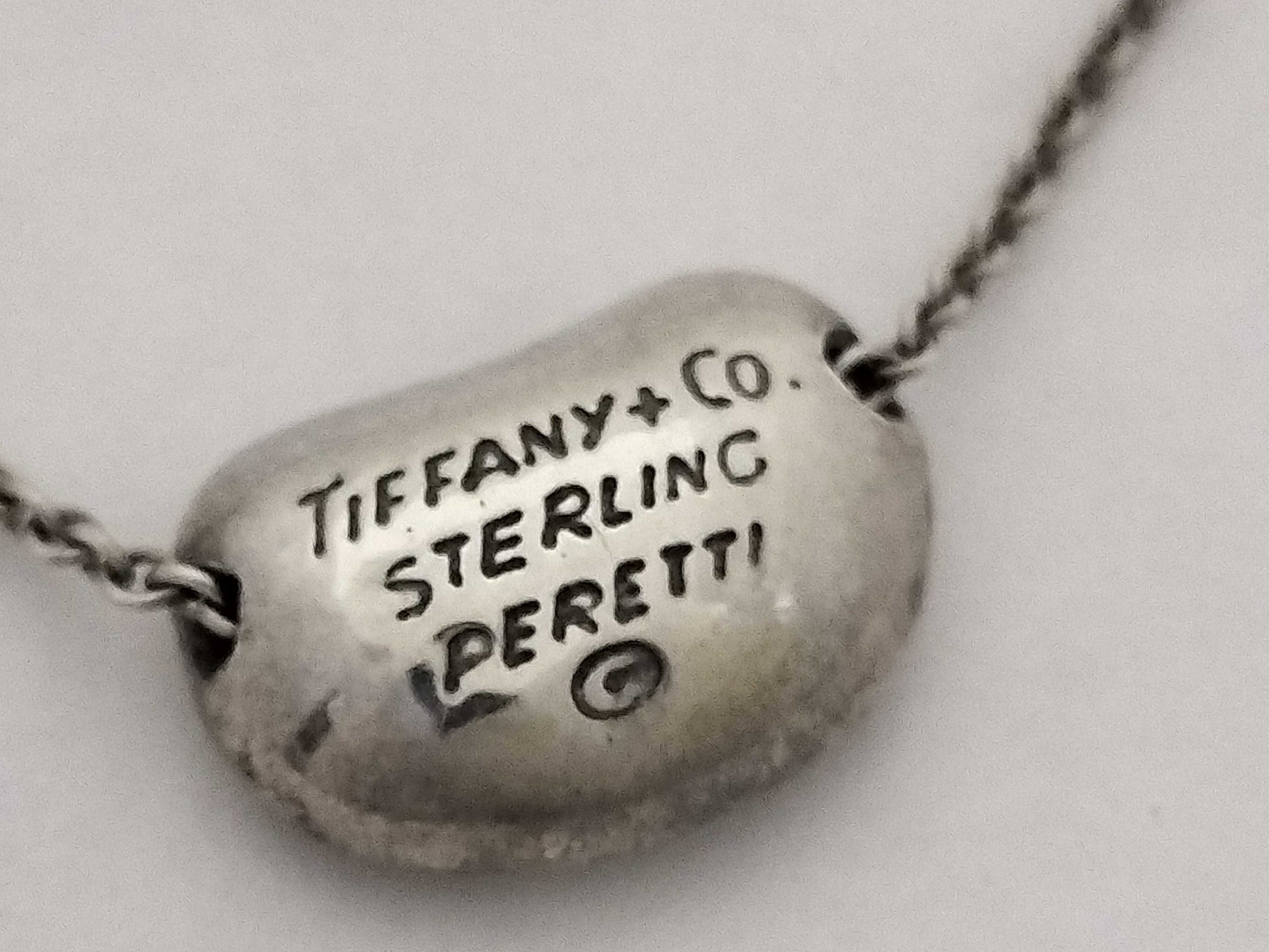 Tiffany & Co. Bean Tiffany Necklace