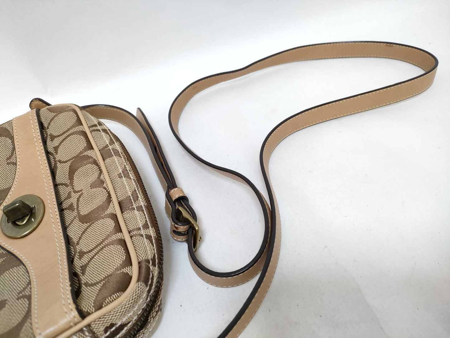 COACH Signature Coach Shoulder Bag