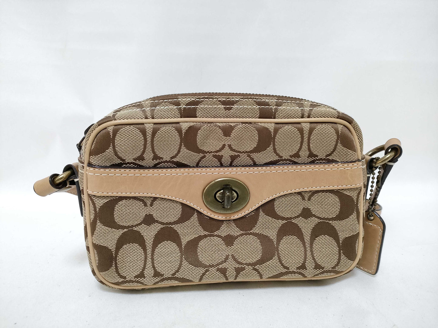 COACH Signature Coach Shoulder Bag
