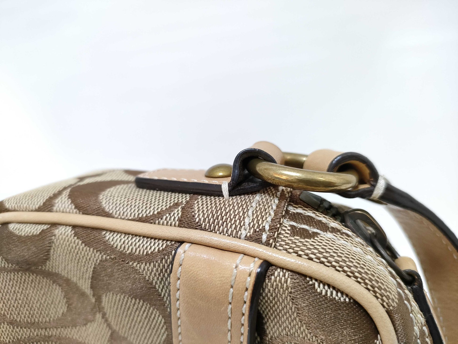 COACH Signature Coach Shoulder Bag