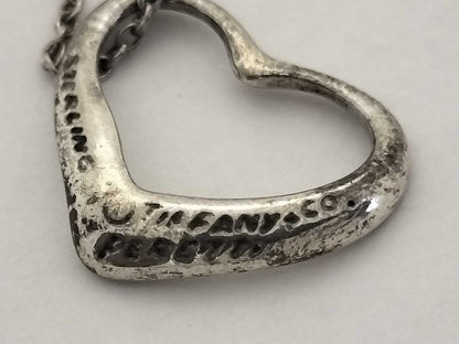 Tiffany & Co. Open Heart Necklace