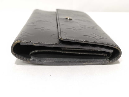 LOUIS VUITTON Monogram Matte Louis Vuitton Wallet
