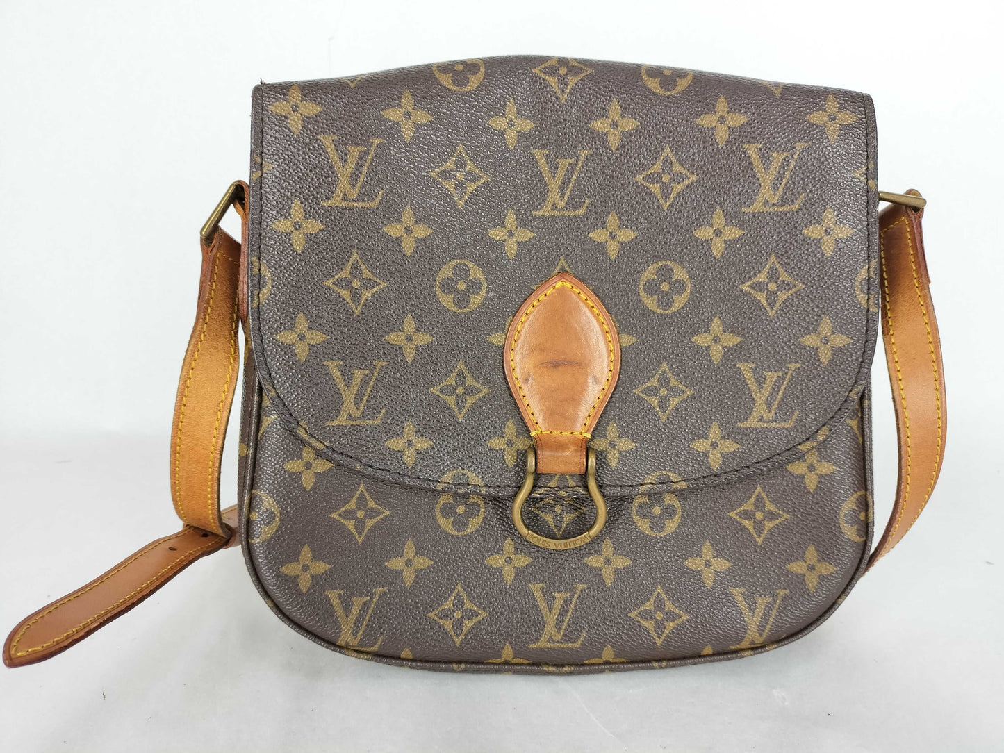 LOUIS VUITTON Monogram LV Monogram Saint-Cloud GM M51242 Shoulder Bag