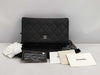 CHANEL CHANEL Chain Wallet Black Caviar Leather with Silver Hardware 21031111 Shoulder Bag