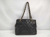 CHANEL CHANEL Matelasse Mini Chain Tote BK GD Hardware A18004 Black Caviar Leather with Gold Hardware 8034256 Shoulder Bag