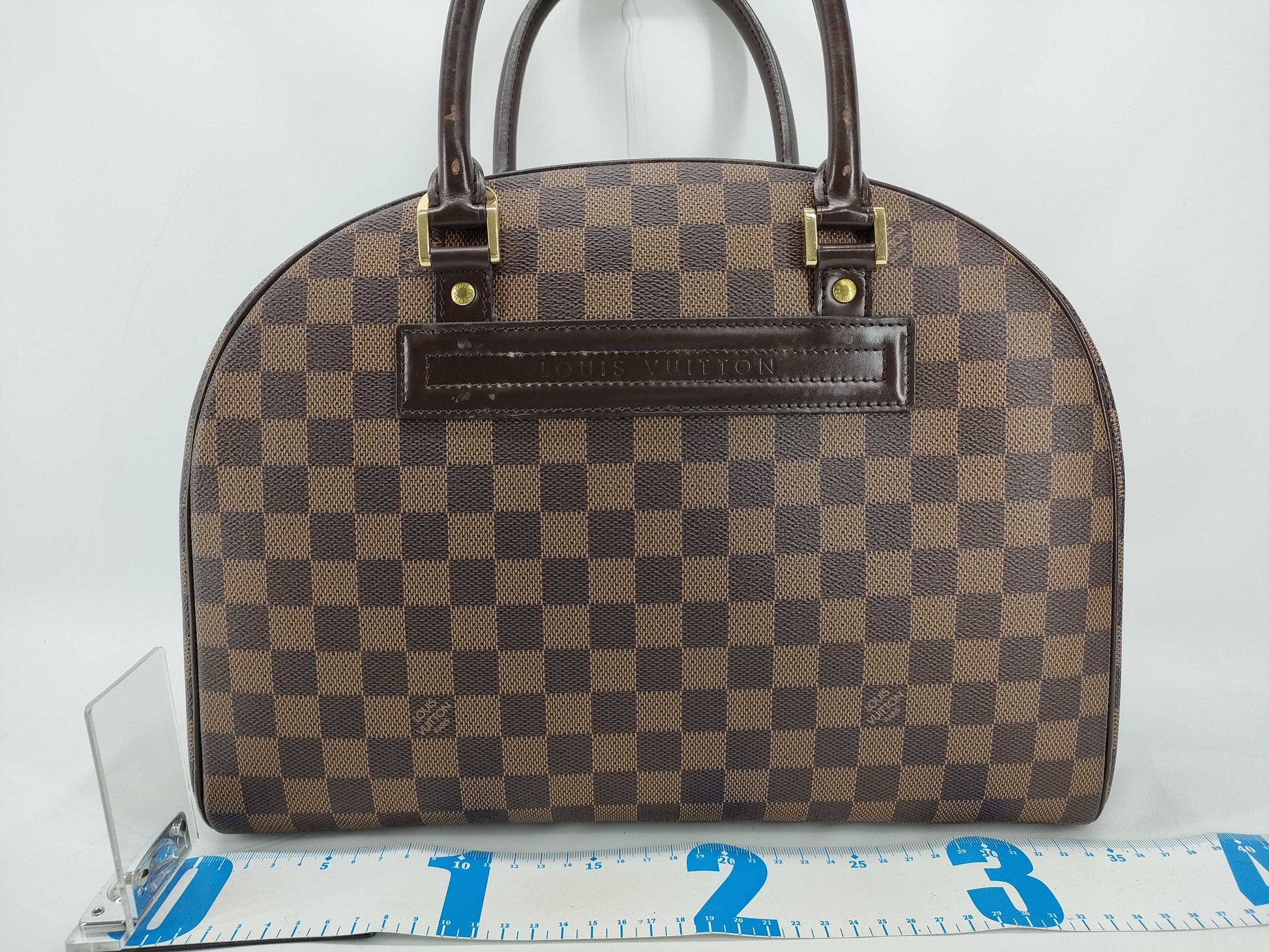 LOUIS VUITTON Damier LV Damier Nolita N41455 Handbag