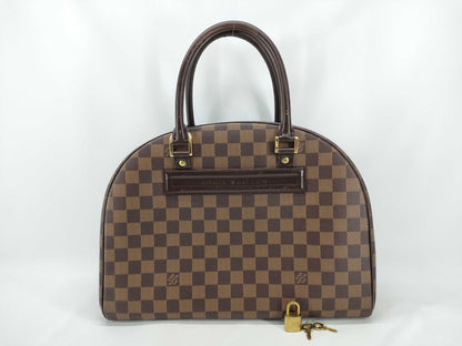 LOUIS VUITTON Damier LV Damier Nolita N41455 Handbag