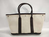 HERMES Garden Party Toile H Maroon Tote Bag
