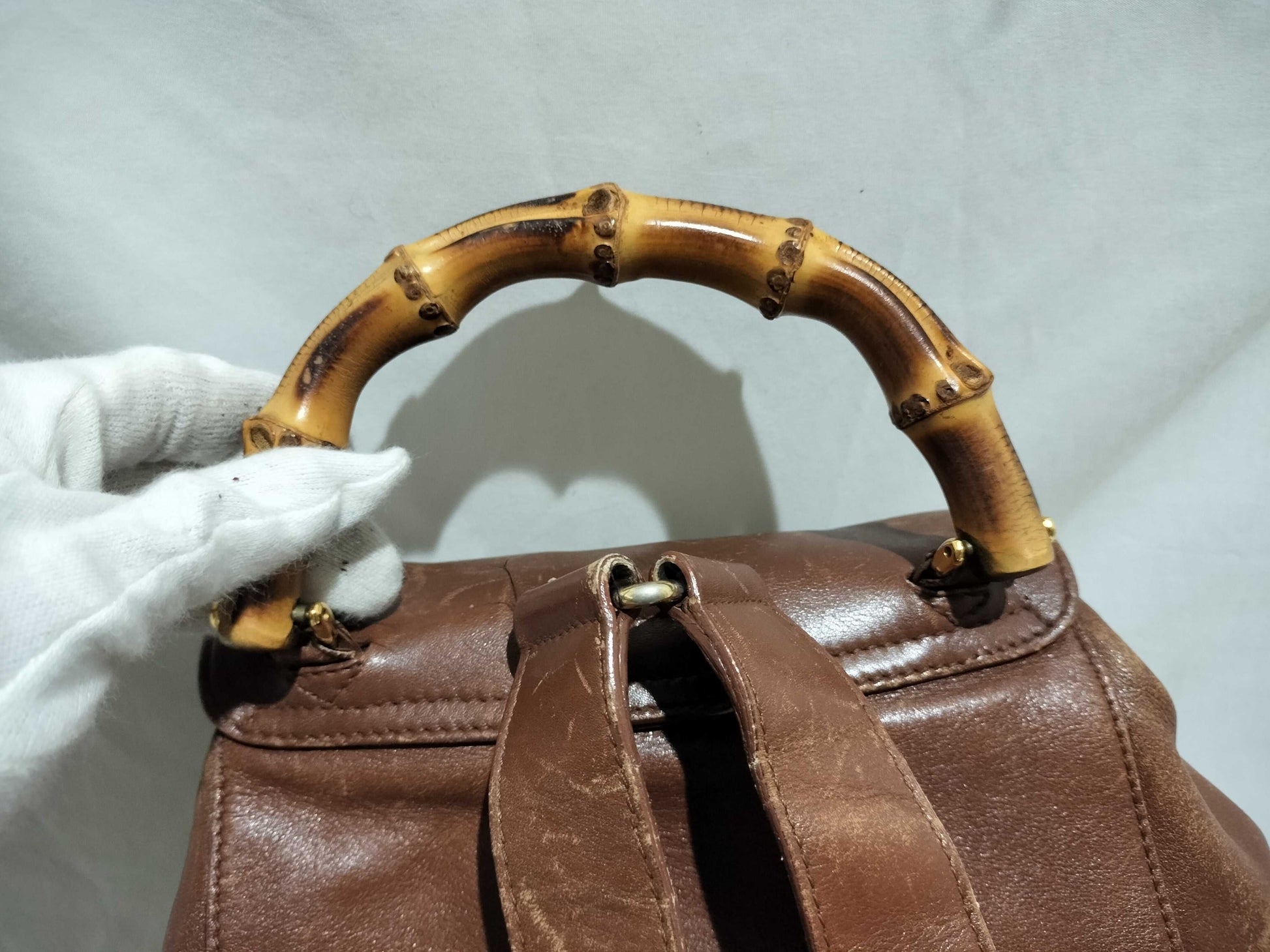 GUCCI Bamboo Backpack