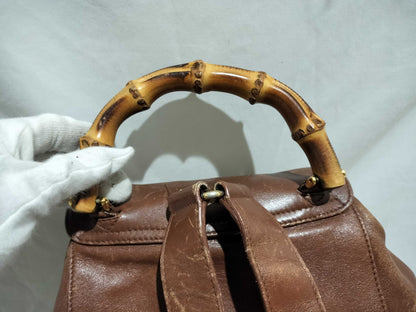GUCCI Bamboo Backpack