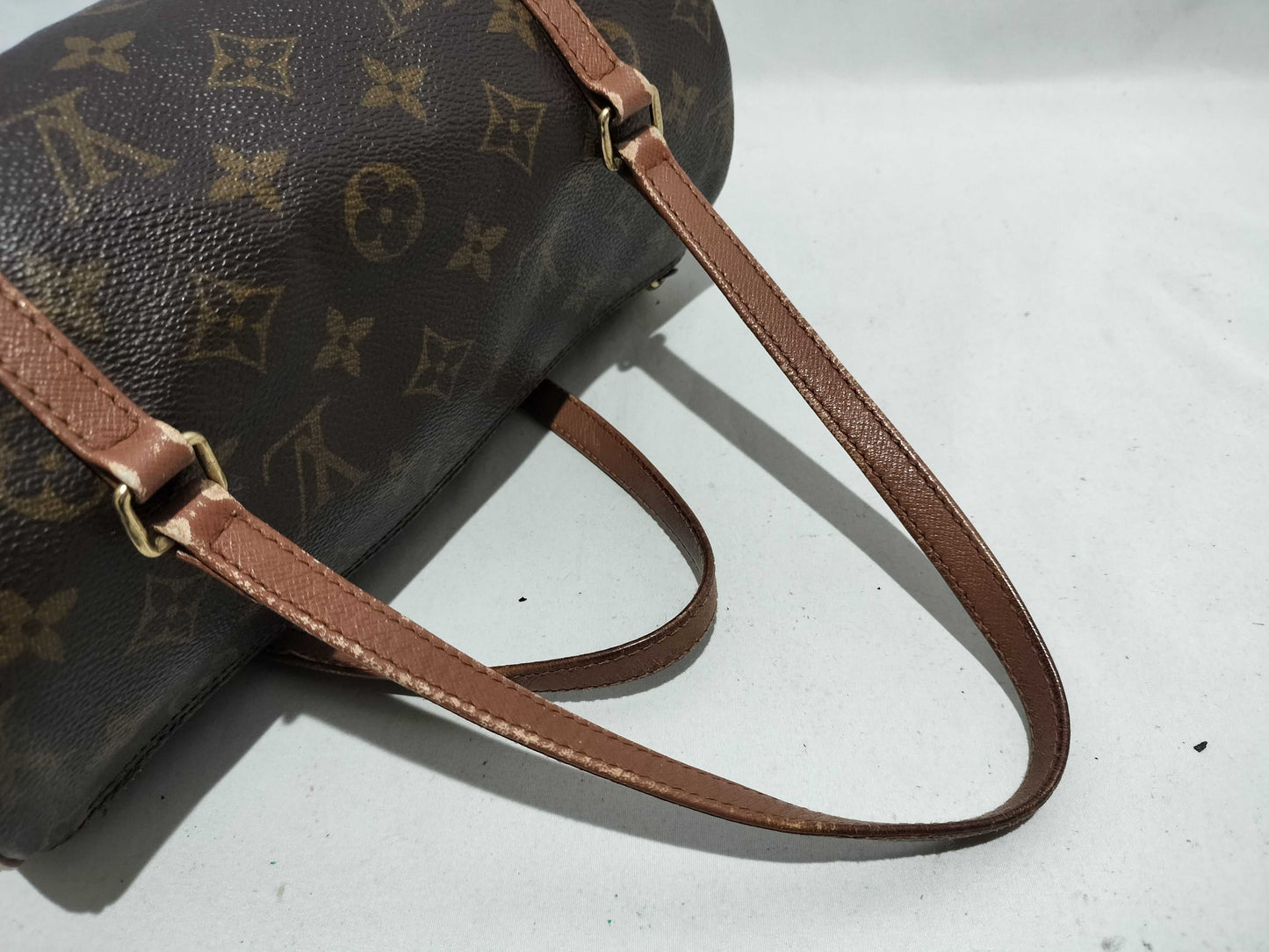 LOUIS VUITTON Monogram Louis Vuitton Papillon Handbag Handbag