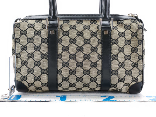 GUCCI GG Canvas Mini Boston Bag Handbag