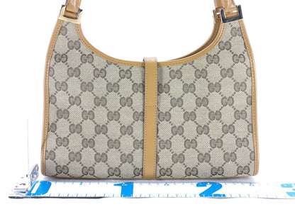 GUCCI Jackie GG Canvas Jackie Handbag