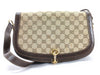 GUCCI Old GG Canvas Flap Shoulder Bag