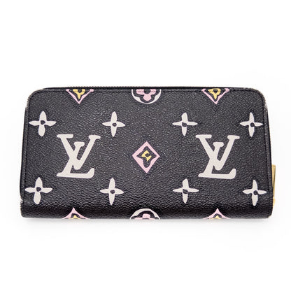 LOUIS VUITTON Monogram Wild at Heart Zippy Wallet M80683 Wallet with Box and Dust Bag