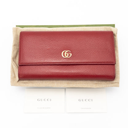 GUCCI GG Petit Marmont 456116 Wallet with Box and Dust Bag
