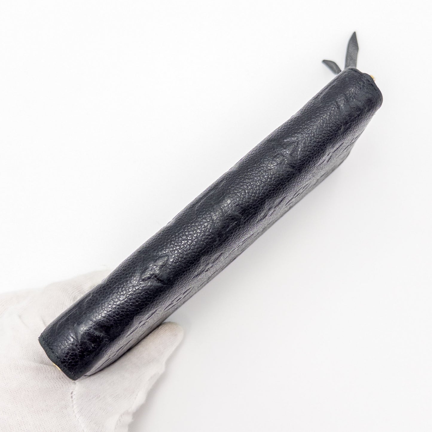 LOUIS VUITTON Monogram Empreinte Louis Vuitton Monogram Empreinte Zippy Wallet Noir M61864 Wallet