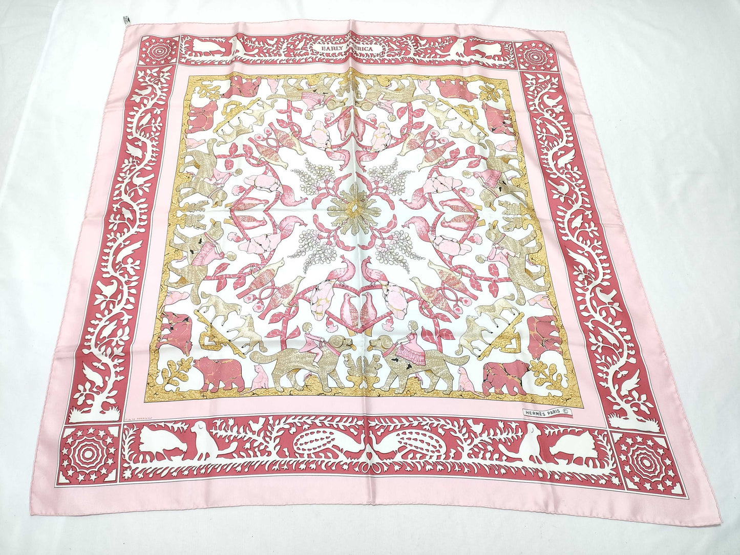 HERMES Carre Hermes Scarf Scarf