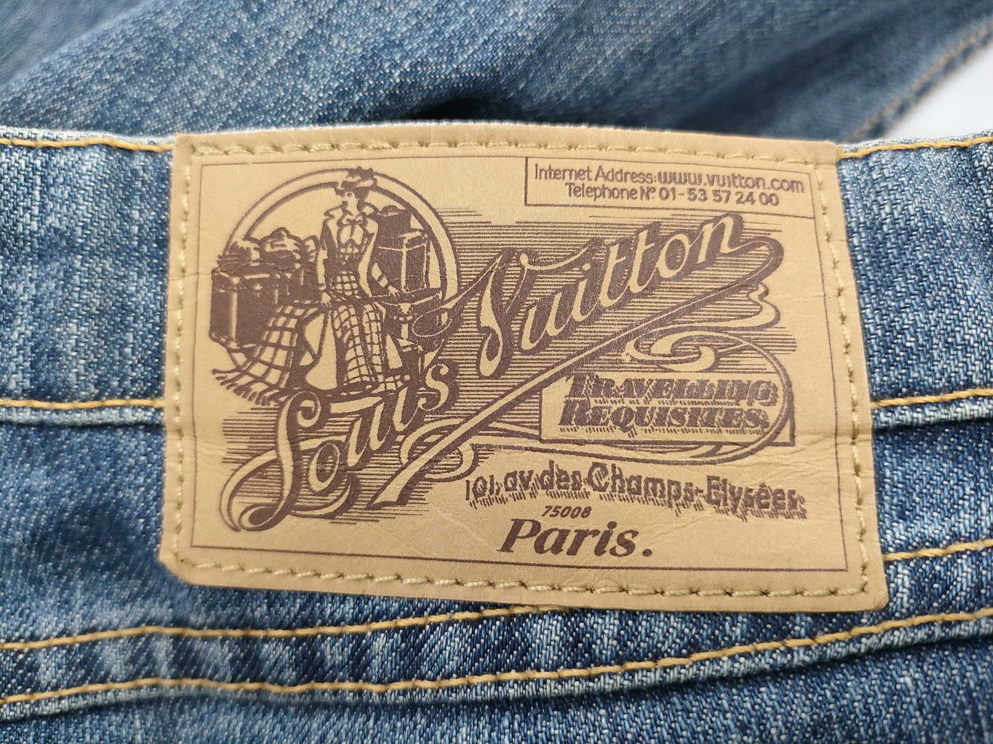 LOUIS VUITTON denim pants size 40 pants