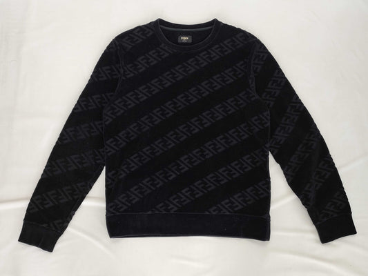 FENDI FENDI Velvet Sweat Top