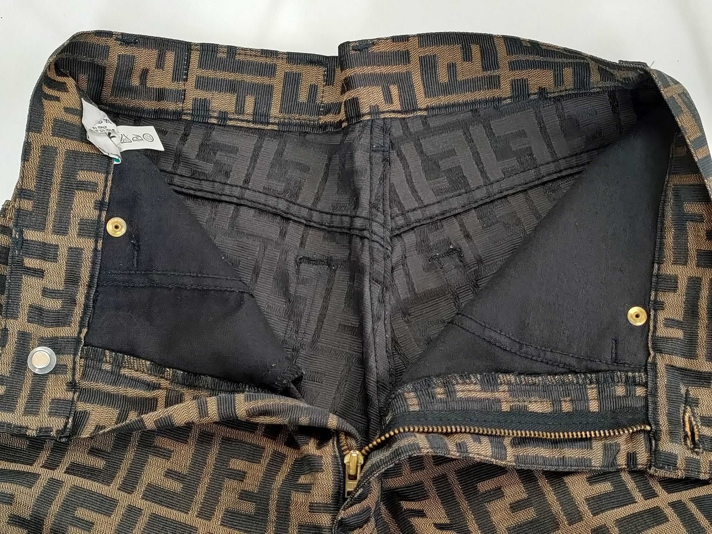 FENDI Zucca pattern pants