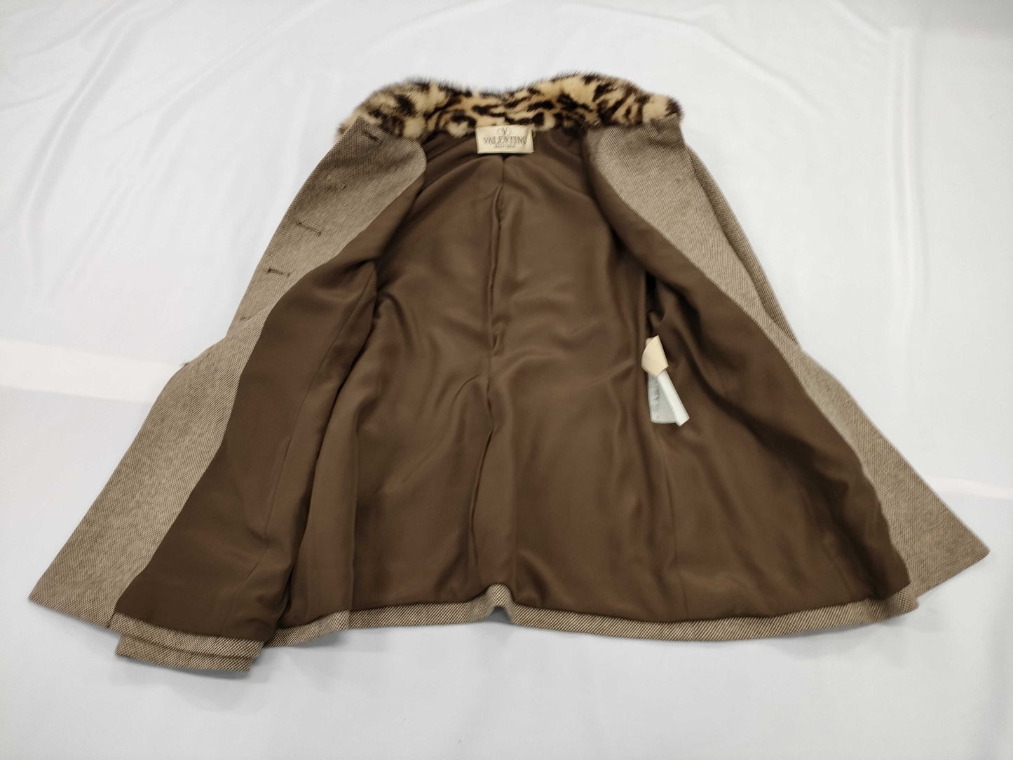 VALENTINO Leopard Print Fur Set Size 10 Other Apparel