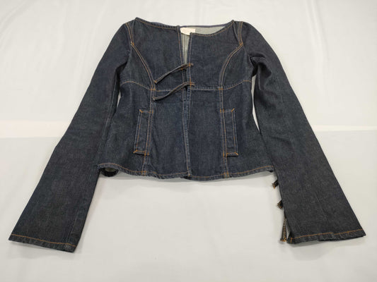 VALENTINO denim jacket size 40 jacket