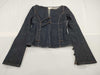 VALENTINO denim jacket size 40 jacket