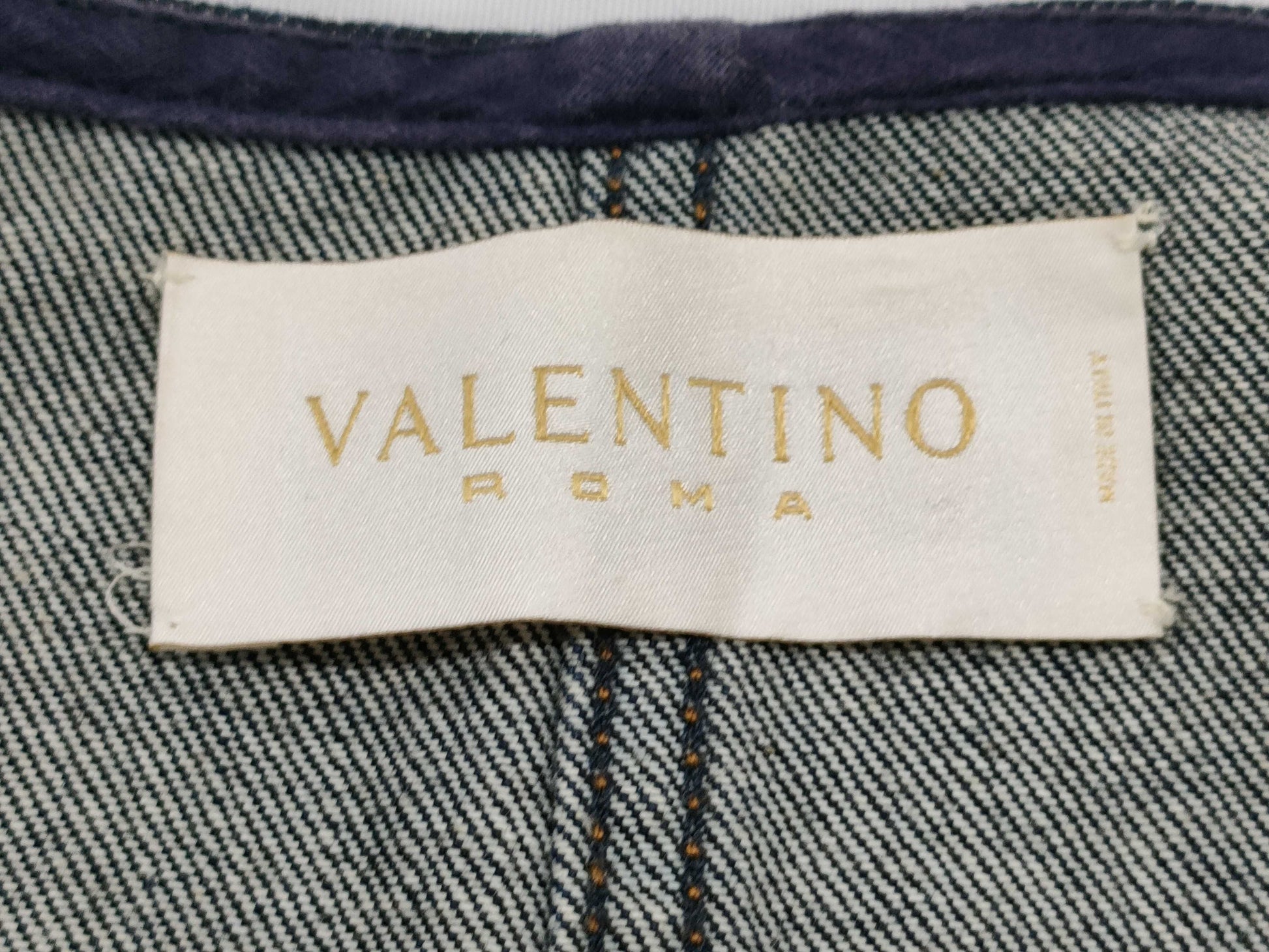 VALENTINO denim jacket size 40 jacket