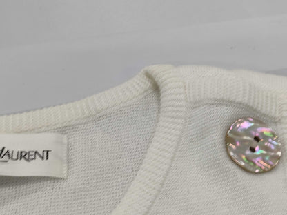 Yves Saint-Laurent Short Sleeve Knit, Size M Other Apparel