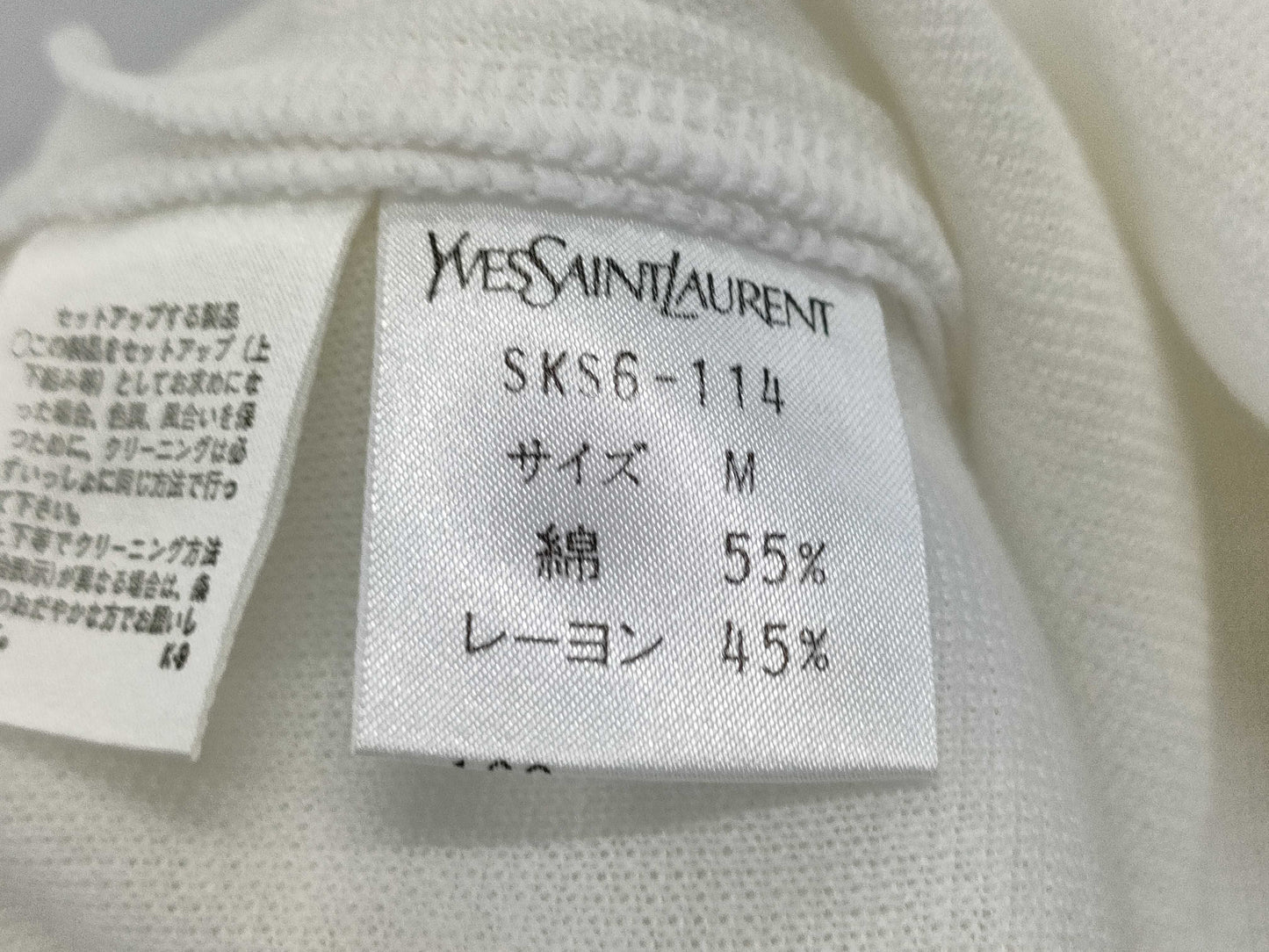 Yves Saint-Laurent Short Sleeve Knit, Size M Other Apparel