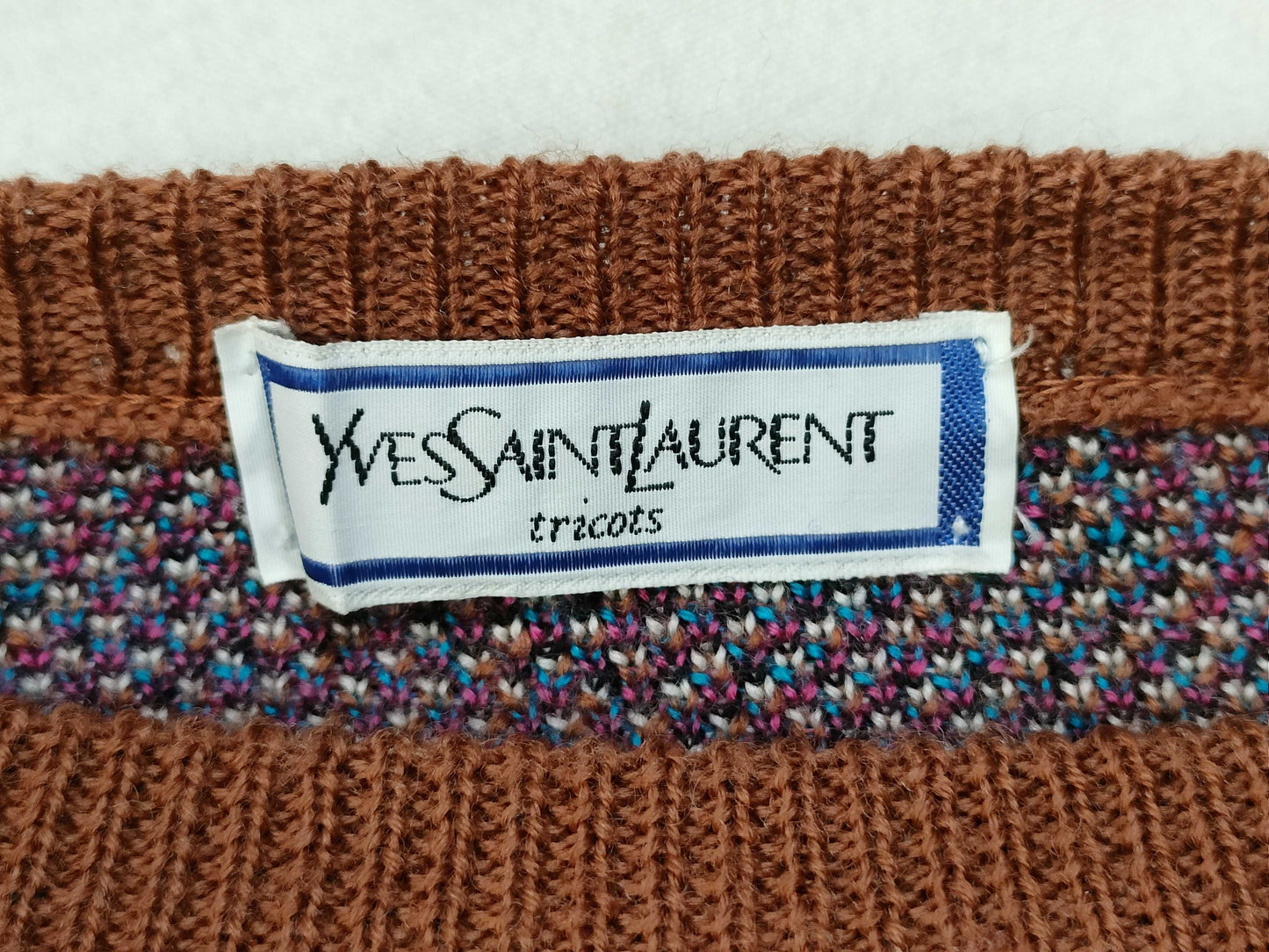 Yves Saint Laurent Yves Saint-Laurent Long Sleeve Knit Top