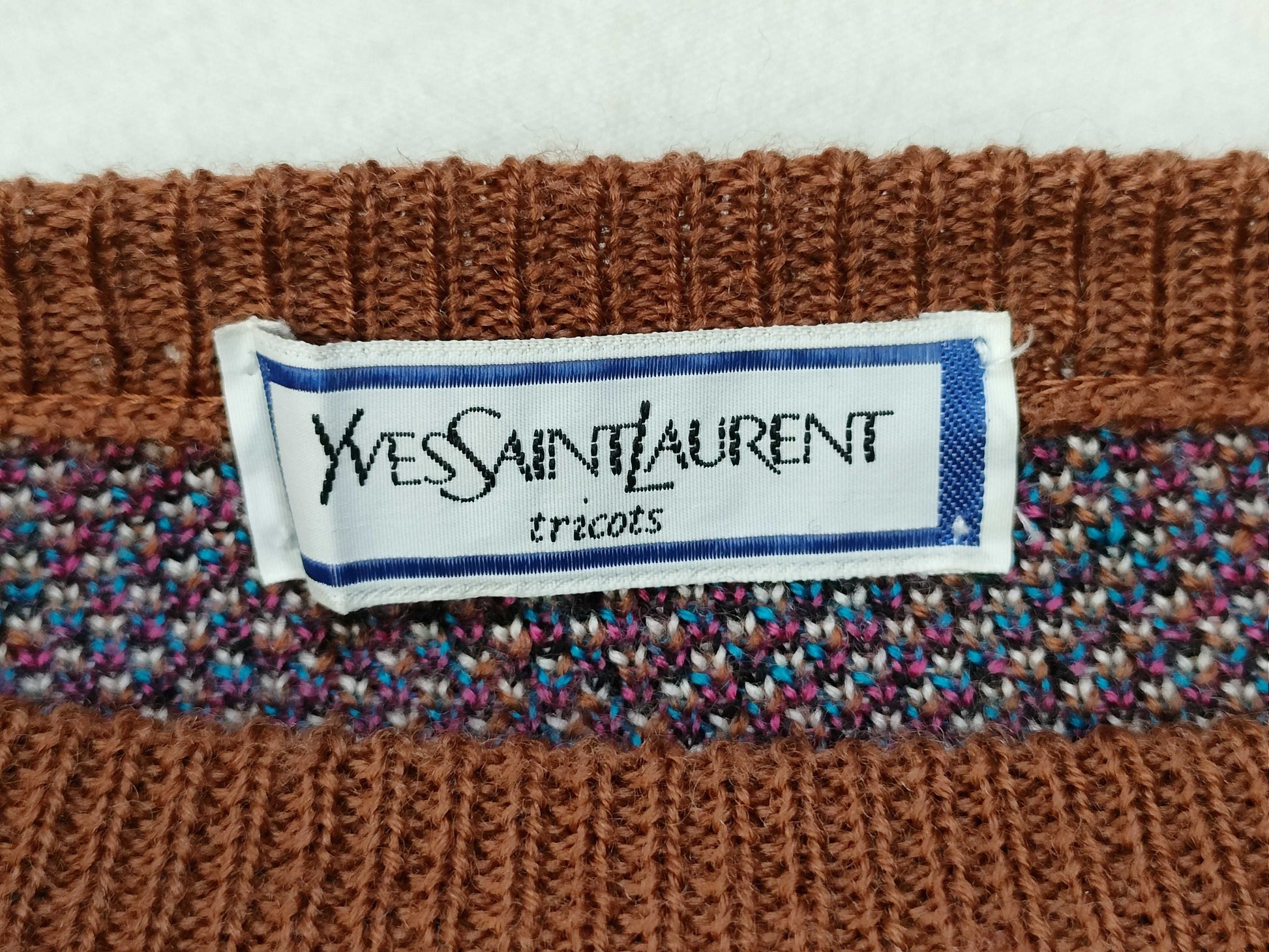 Yves Saint Laurent Yves Saint-Laurent Long Sleeve Knit Top