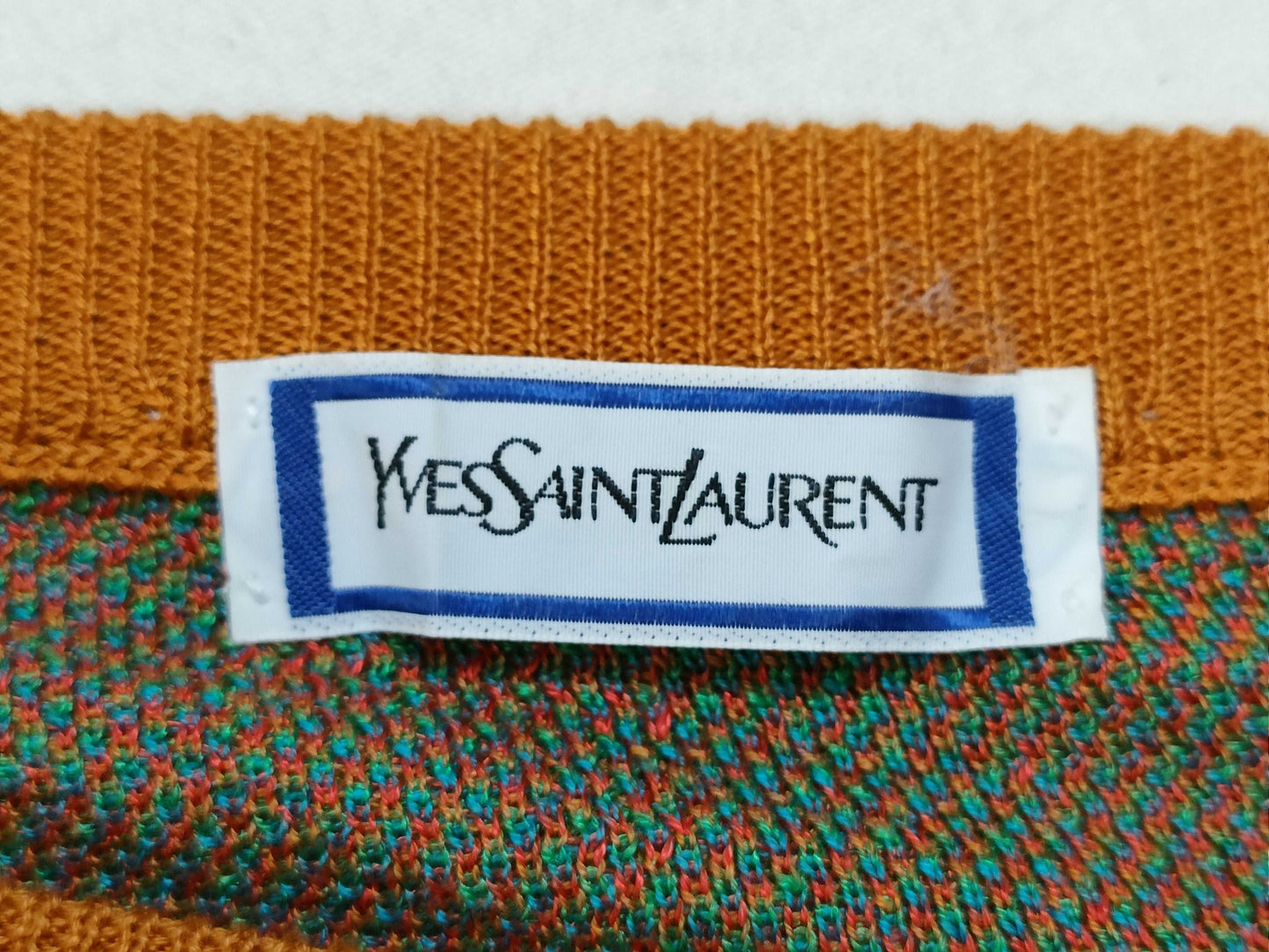 Yves Saint Laurent Yves Saint-Laurent Short Sleeve Knit Top
