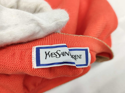 Yves Saint-Laurent Short Sleeve Knit Top, Size M