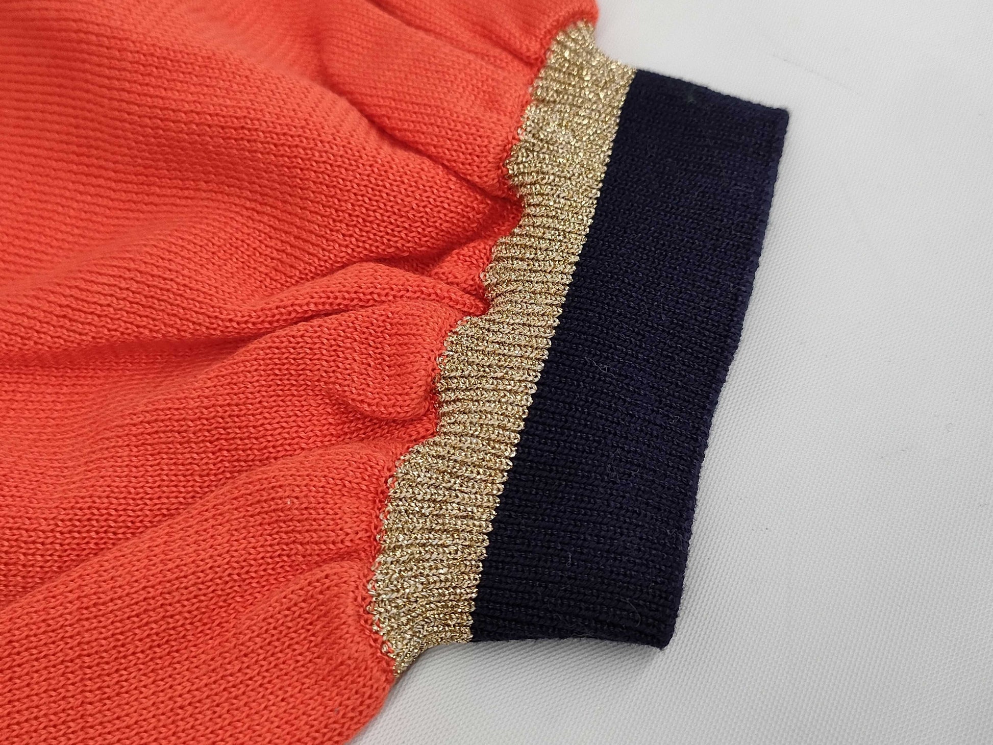 Yves Saint-Laurent Short Sleeve Knit Top, Size M