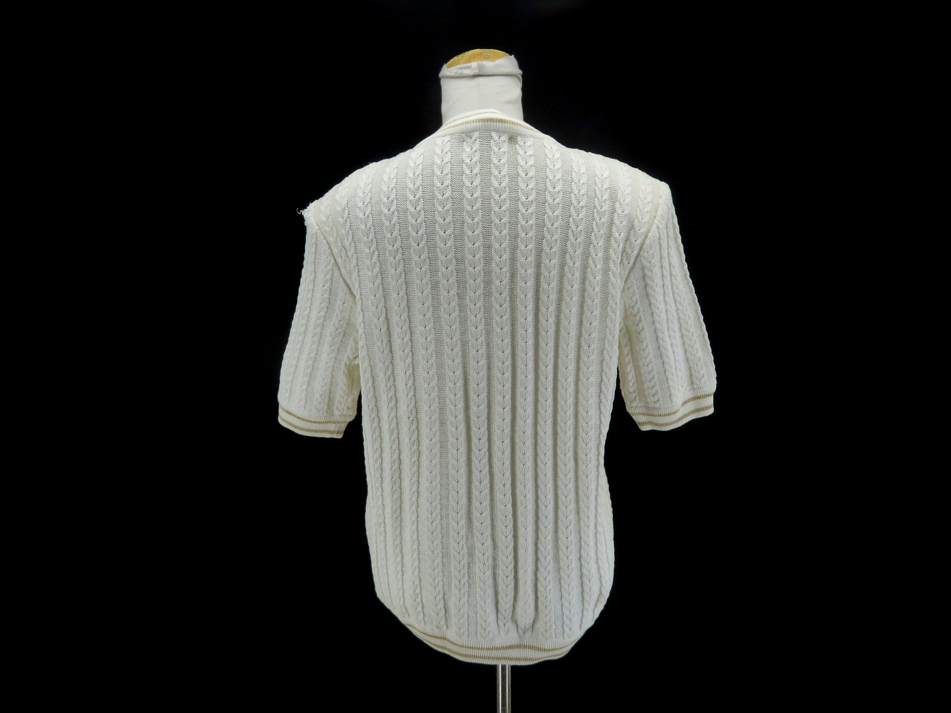 Yves Saint Laurent Yves Saint-Laurent Short Sleeve Cardigan