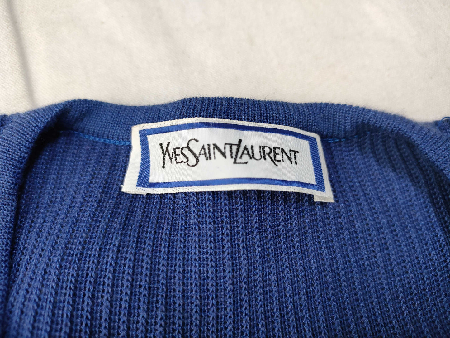 Yves Saint Laurent Yves Saint-Laurent Short Sleeve Knit Top Tops