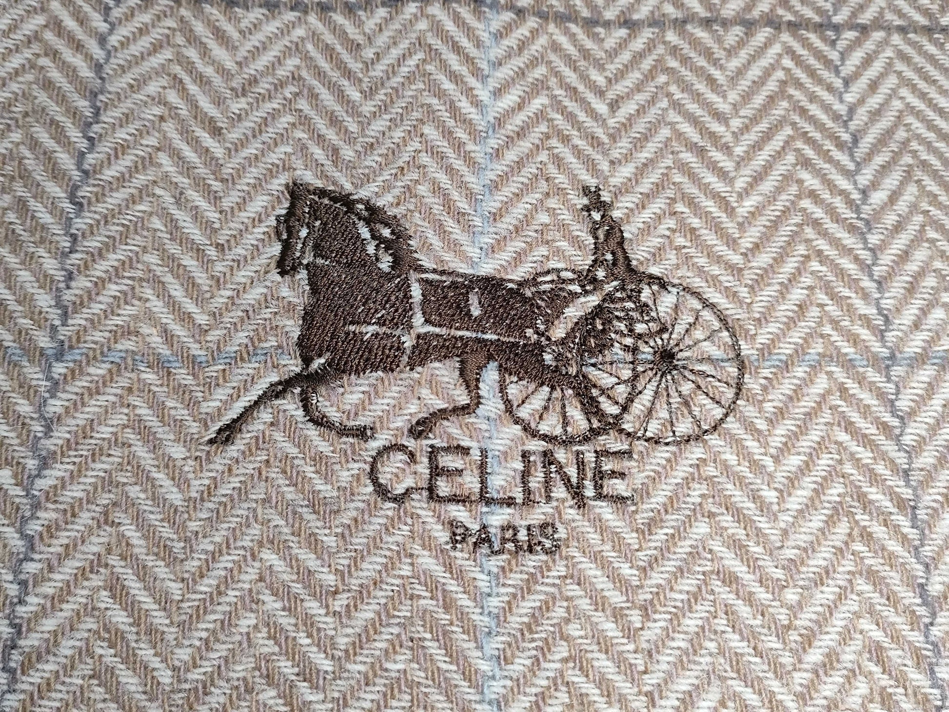 CELINE CELINE shawl scarf