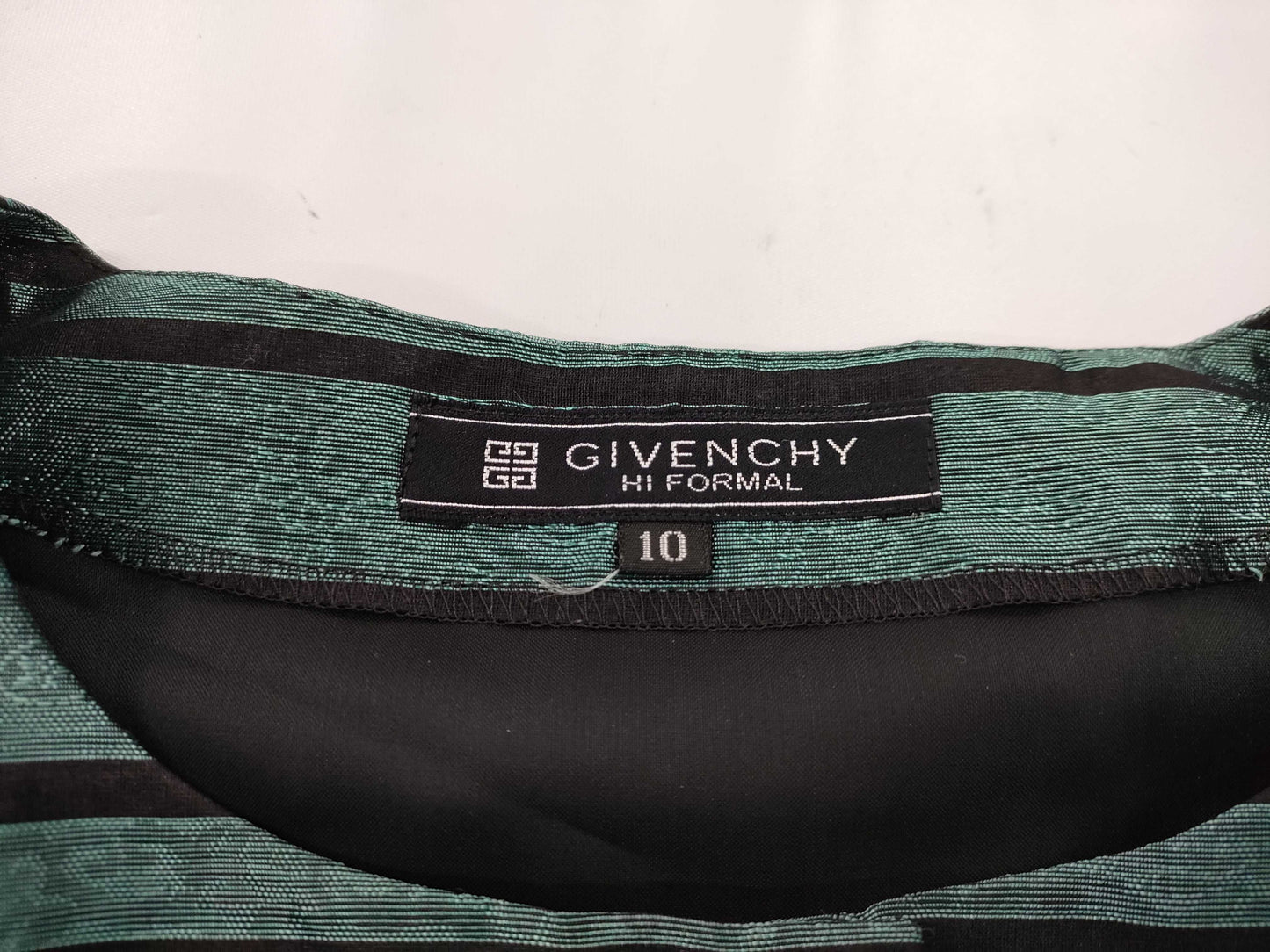 GIVENCHY puff sleeve short sleeve top size 10 tops