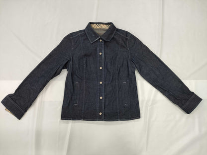 BURBERRY LONDON denim jacket size 42 jacket