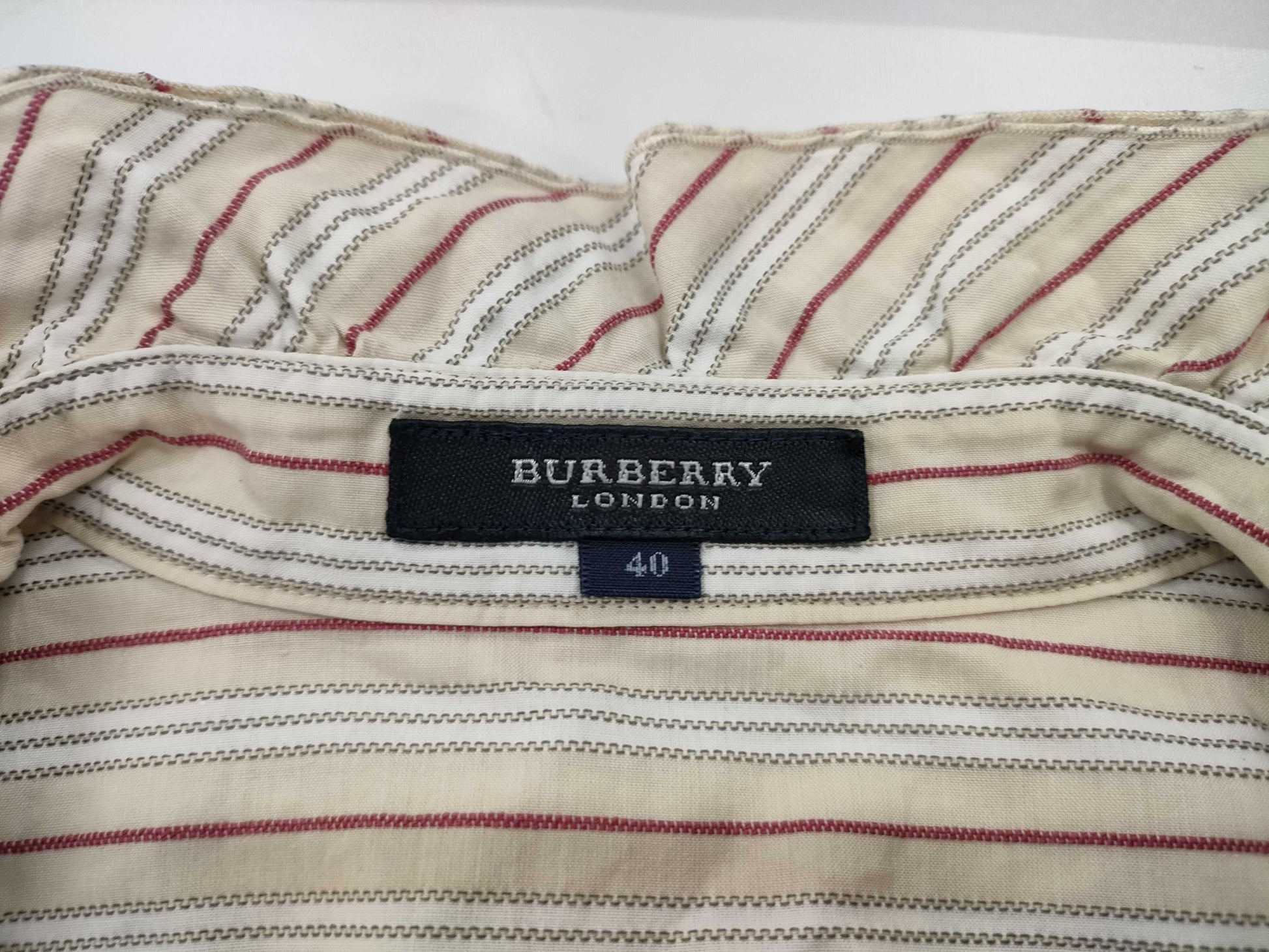 BURBERRY LONDON Short Sleeve Shirt Size 40 Shirt