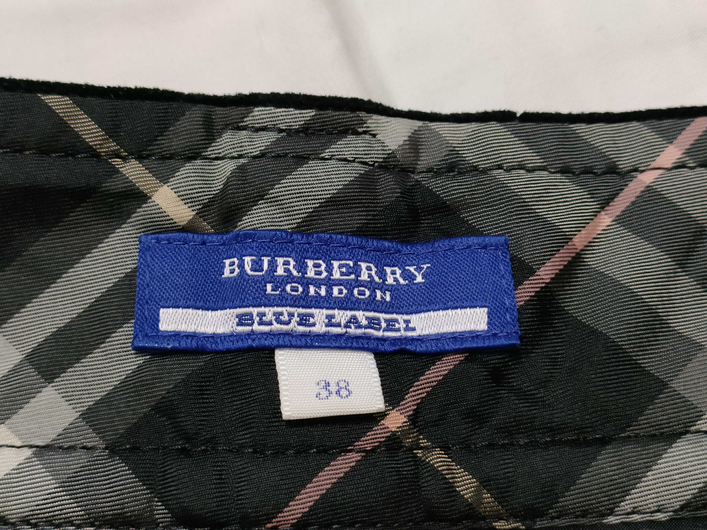 BURBERRY BURBERRY BLUE LABEL Velour Skirt Skirt
