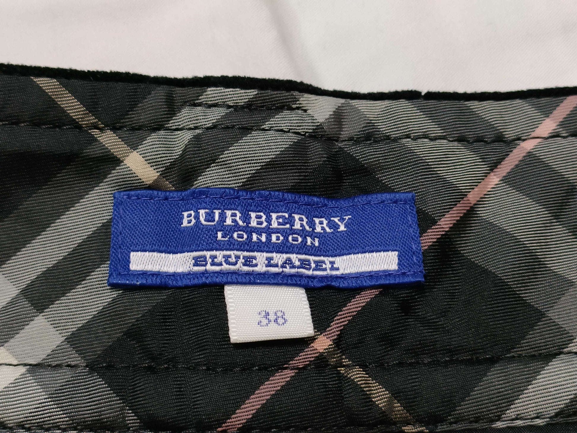 BURBERRY BURBERRY BLUE LABEL Velour Skirt Skirt